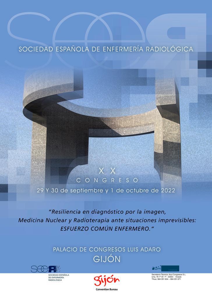 XX Congreso Nacional Enfermería Radiológica @ Palacio de Congresos Luis Adaro. Gijon